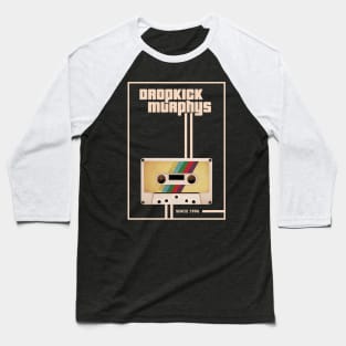 Dropkick Murphys Music Retro Cassette Tape Baseball T-Shirt